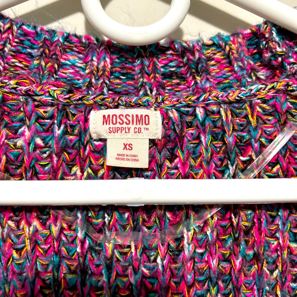Multi-Colored Knit Cardigan from Mossimo (Size XS) - Picture 5 of 7